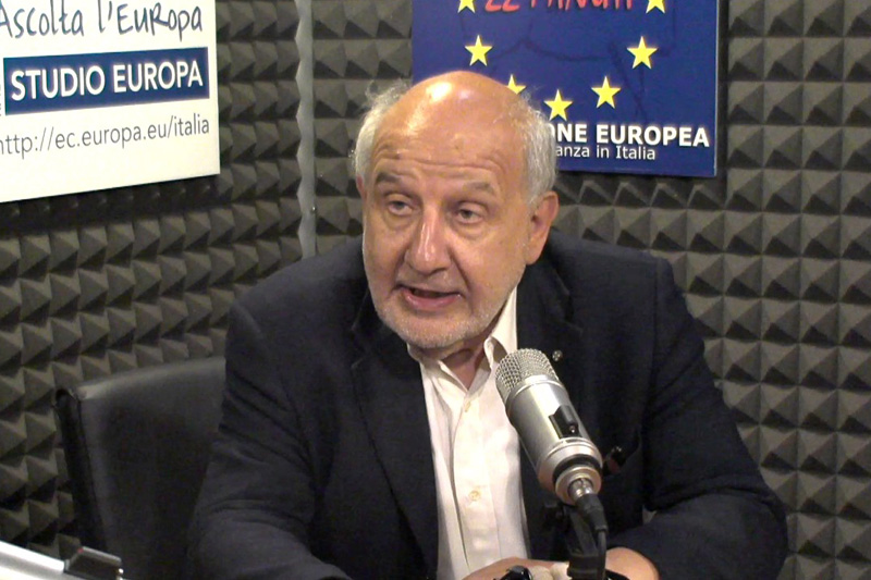 Foto di Pier Virgilio Dastoli presso Spazio Europa