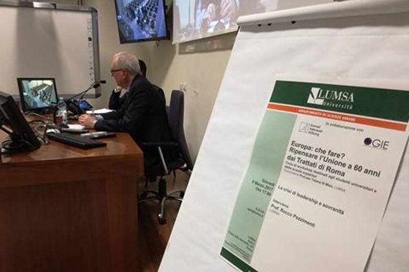 Professore Ferri relazione al Secondo Workshop OGIE