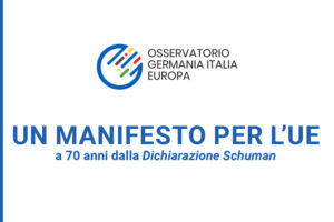 Manifesto OGIE per l'UE a 70 anni dalla dichiarazione Schuman