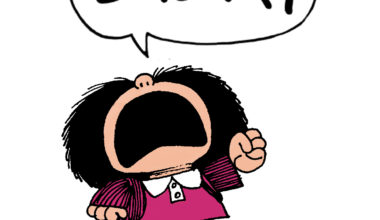Mafalda dice basta
